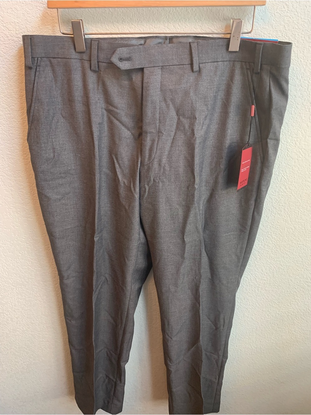 Alfani Men's Charcoal Dress Pants